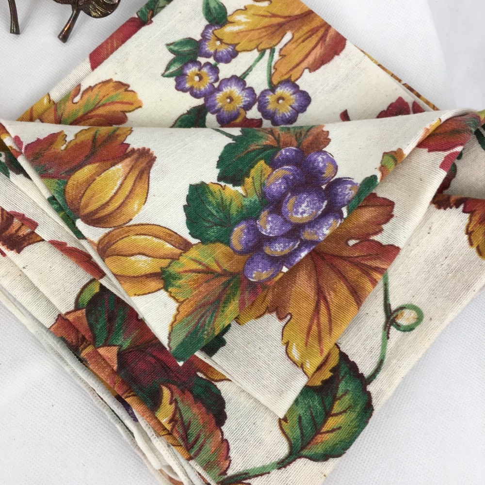 Fall Decor Table Linens Bundle 17 Piece Set - Picture 2 of 9